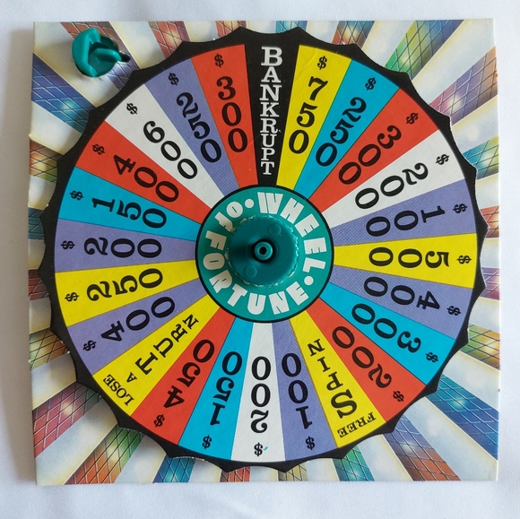 Vintage Tyco 1992 Wheel of Fortune Board Board Game - Picture 7 of 12